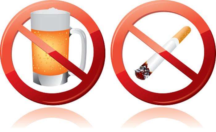 Avoiding Tobacco and Alcohol