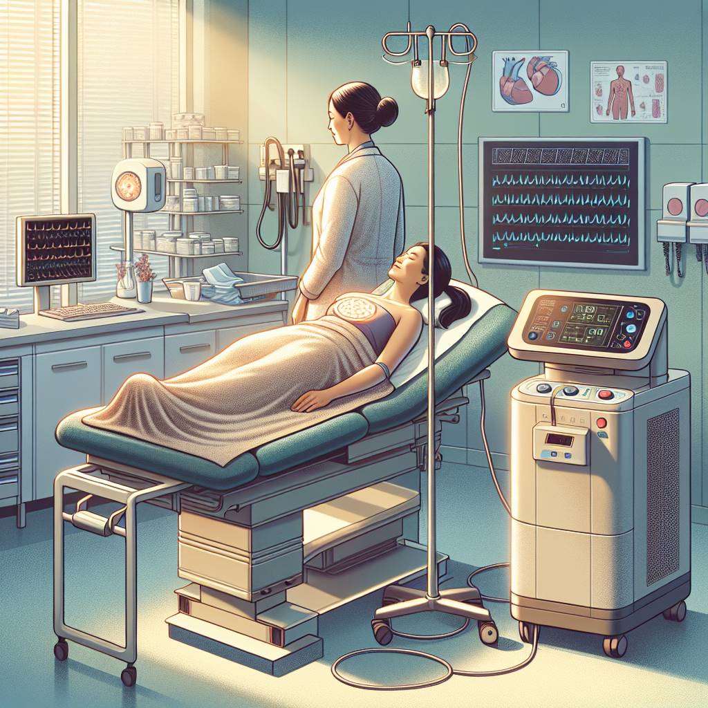 Medical equipment delivering heat therapy to a patient