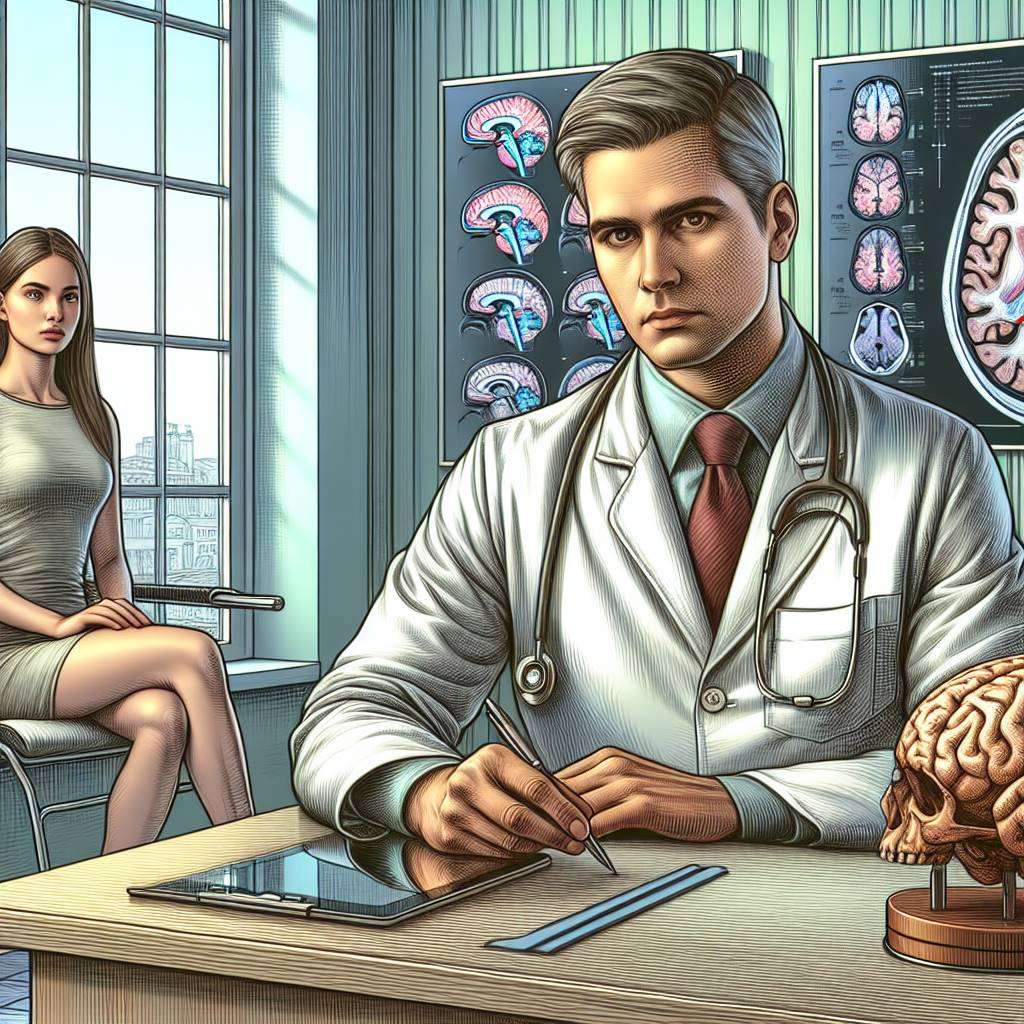 Doctor discussing epilepsy surgery options with patient