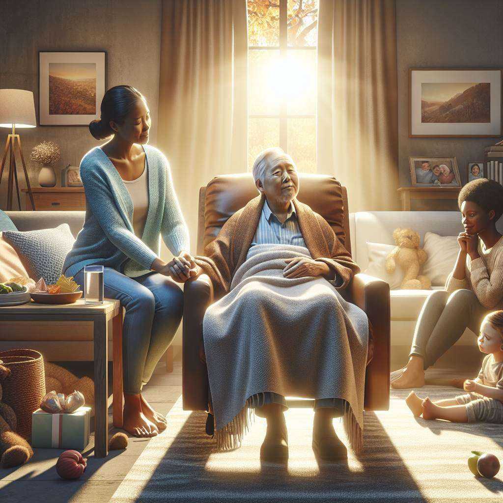 Doctor explaining therapy options to patient in clinical setting