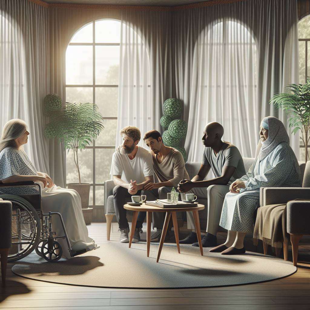 Orthopedic surgeon consulting with patient in a modern Indian hospital